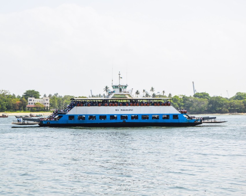 MV. Magogoni, one of the two vessels that ply Kigamboni – Magogoni route.