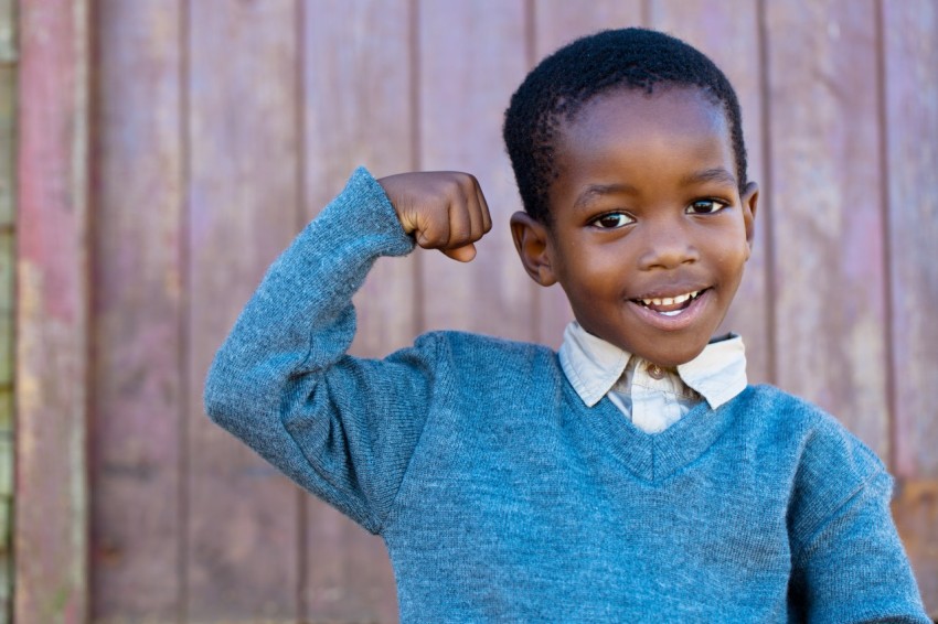 Happy School kid