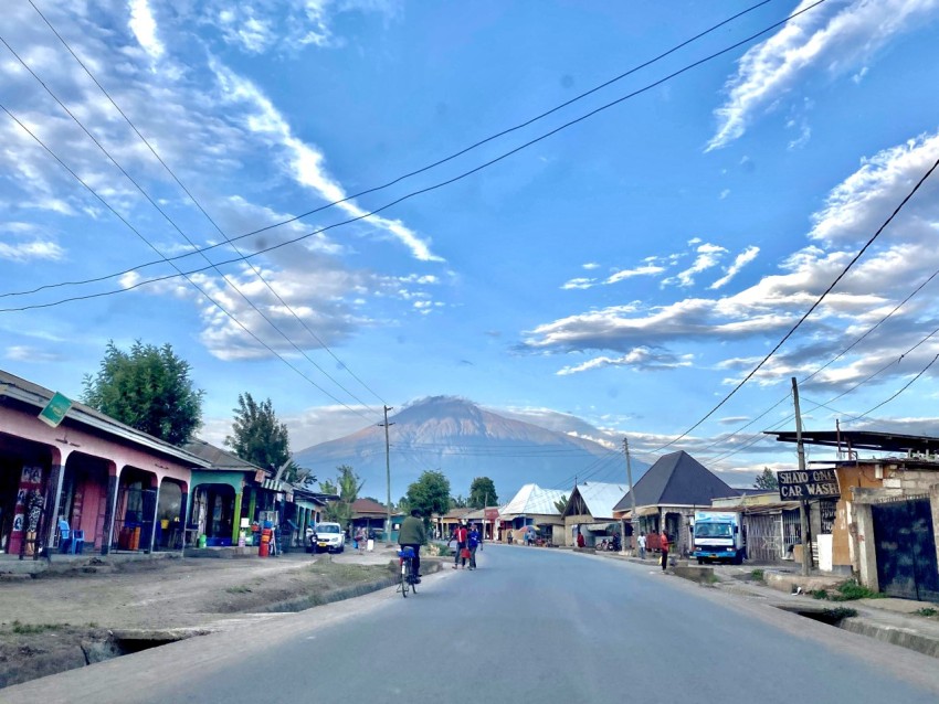 Mount Meru view from Sombetini Arusha