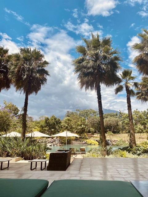 Beautiful garden sight at Gran Melia hotel Arusha